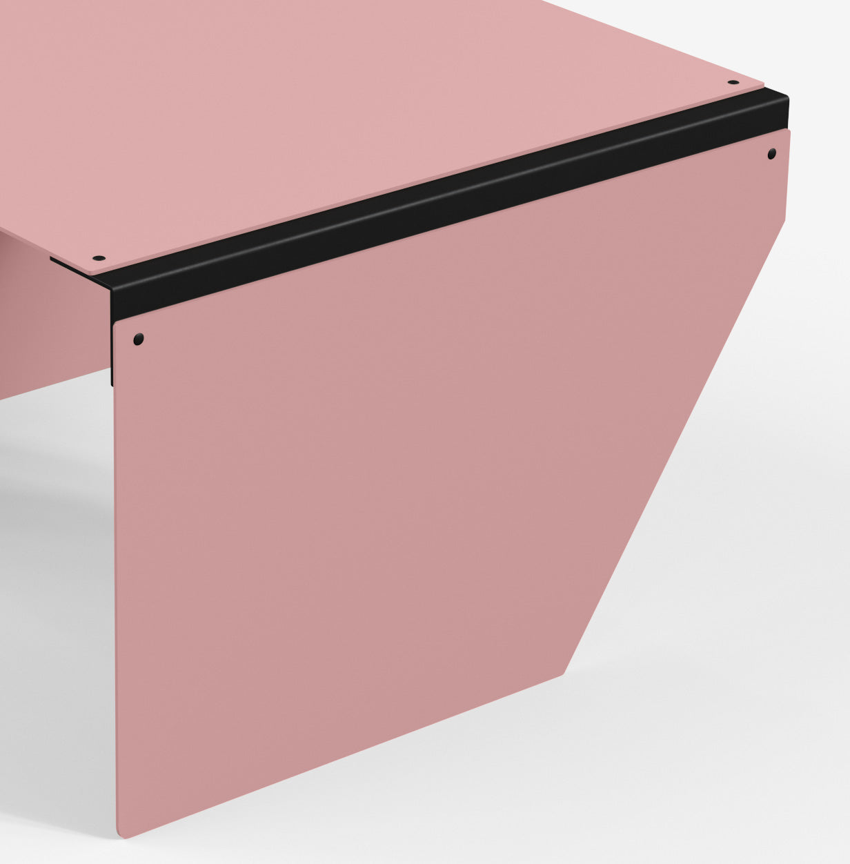 Connect - Coffee Table / XL (Angle, Pink)