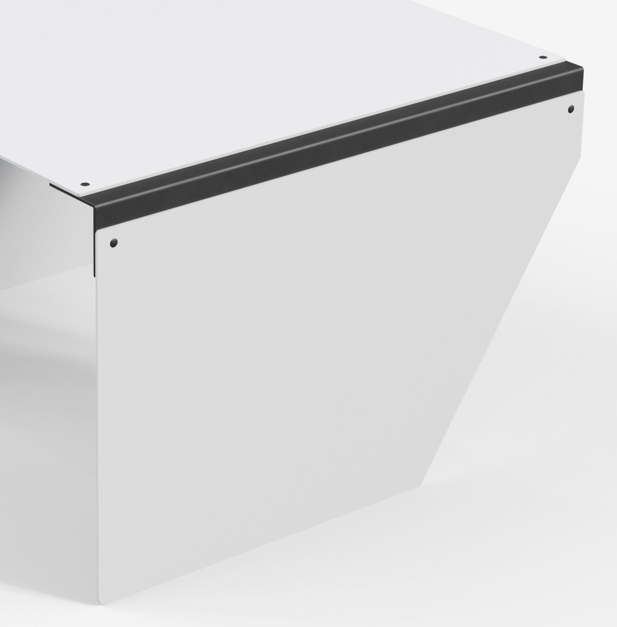 Connect - Coffee Table / XL (Angle, White)