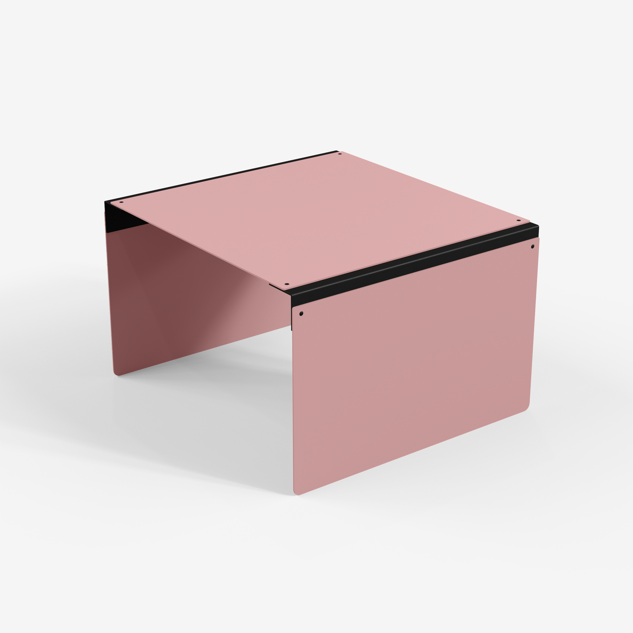 Connect - Coffee Table / XL (Square, Pink)