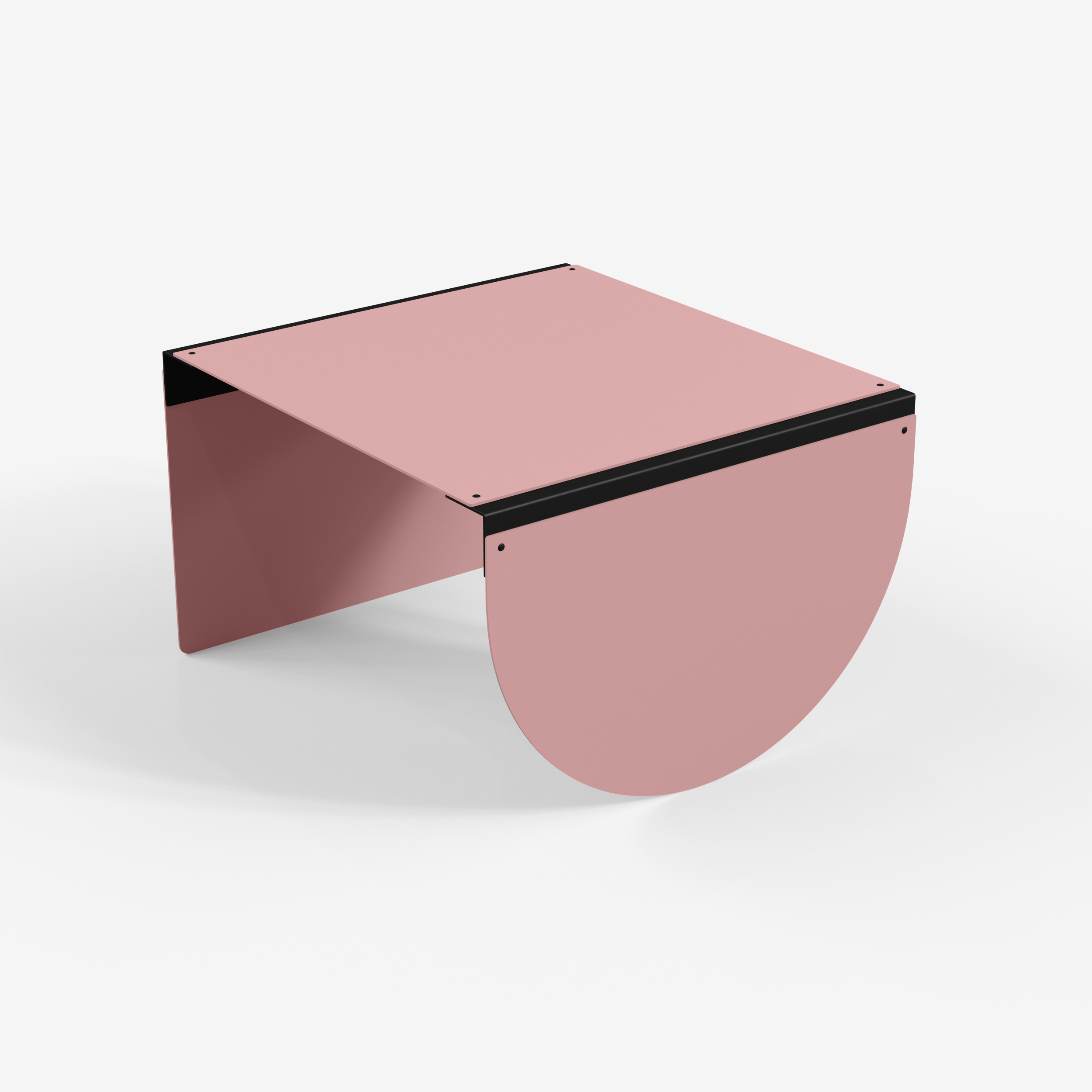 Connect - Coffee Table / XL (Round, Pink)