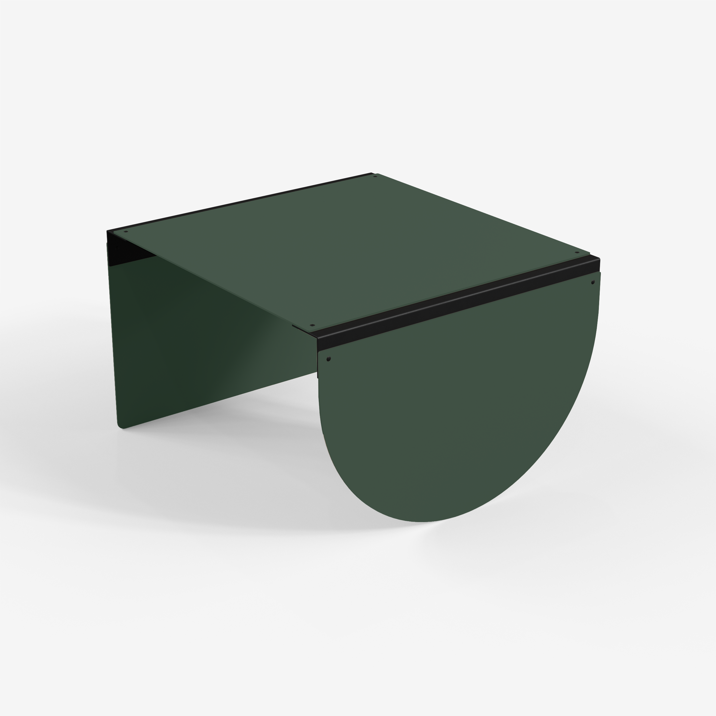 Connect - Coffee Table / XL (Round, Moss Green)