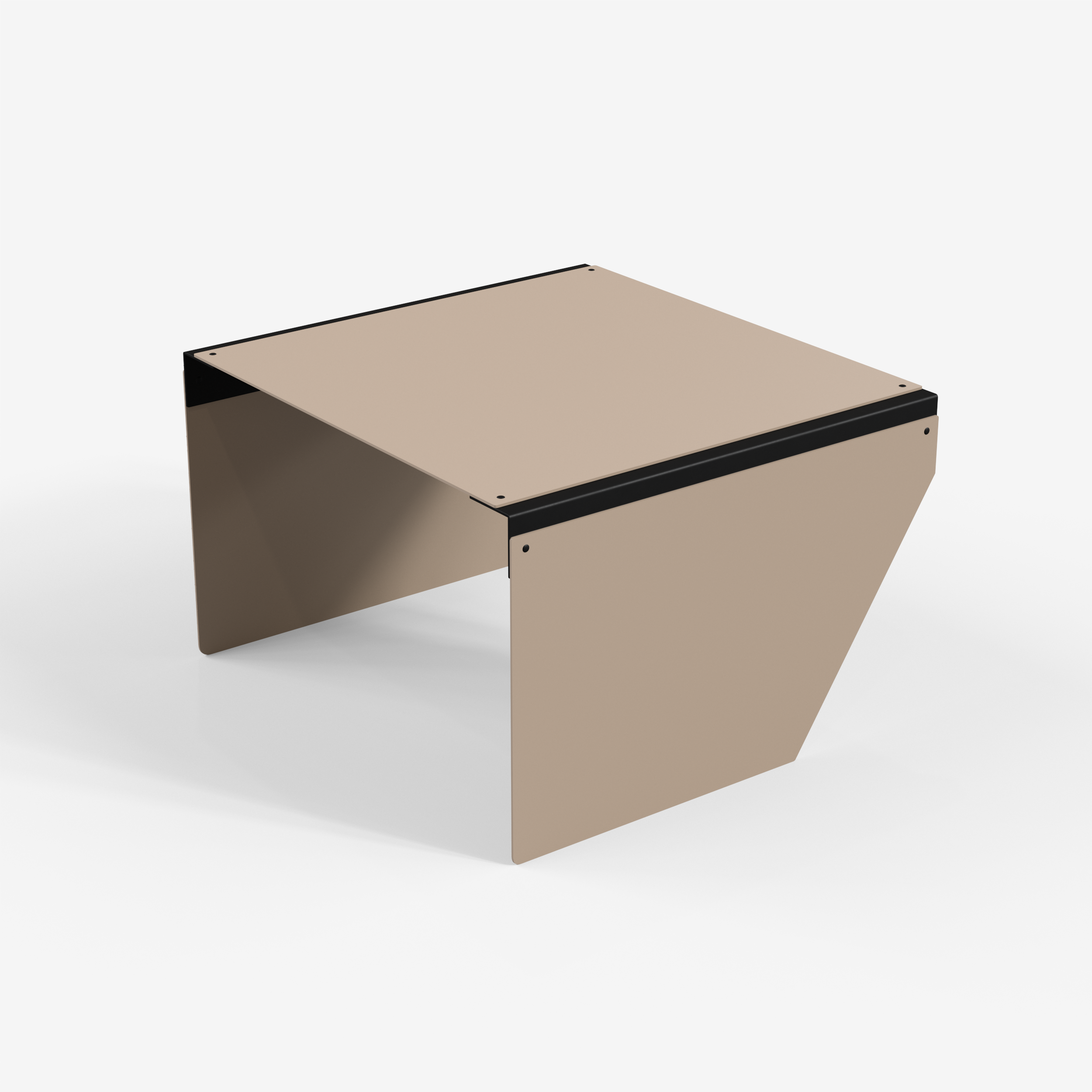 Connect - Coffee Table / XL (Angle, Beige)