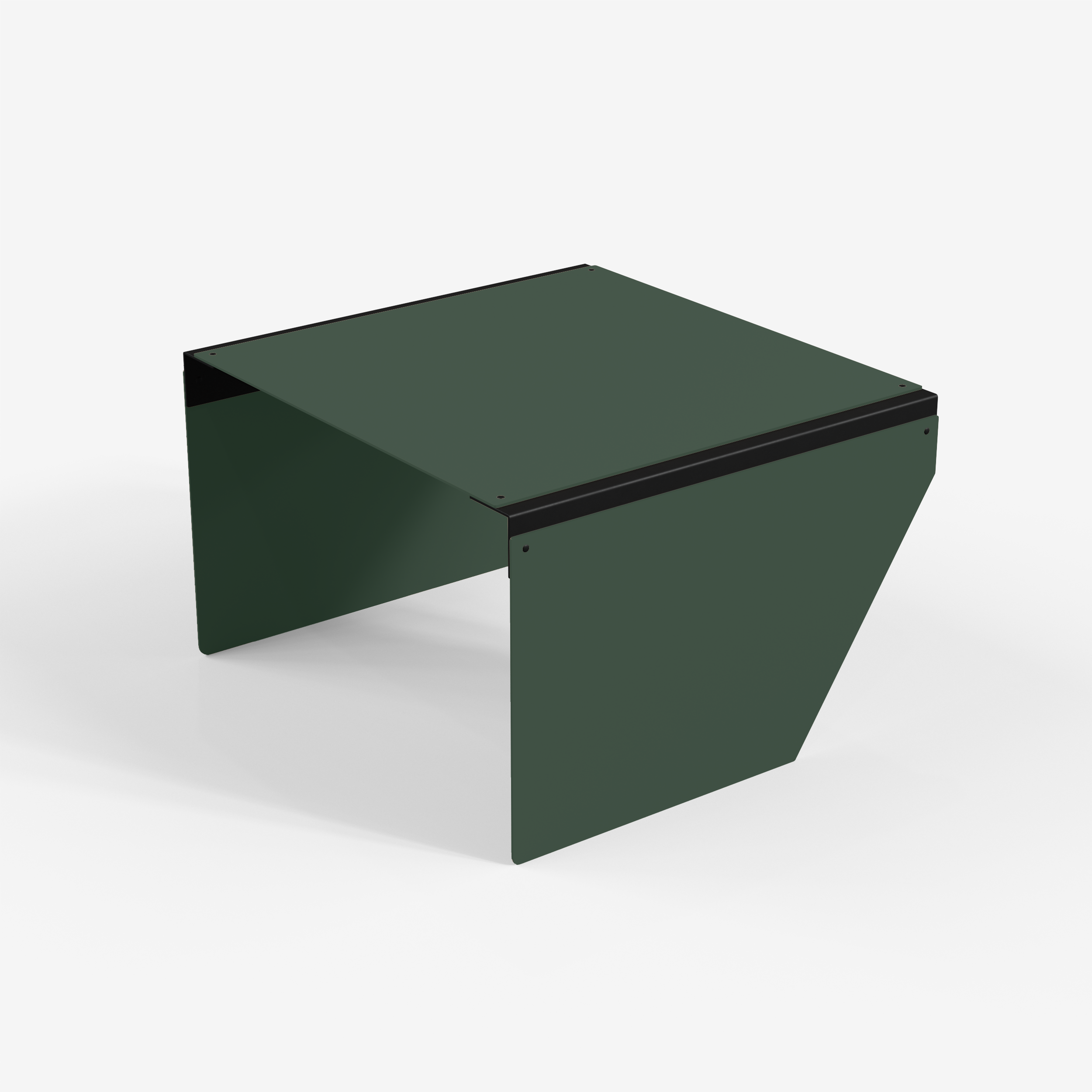 Connect - Coffee Table / XL (Angle, Moss Green)