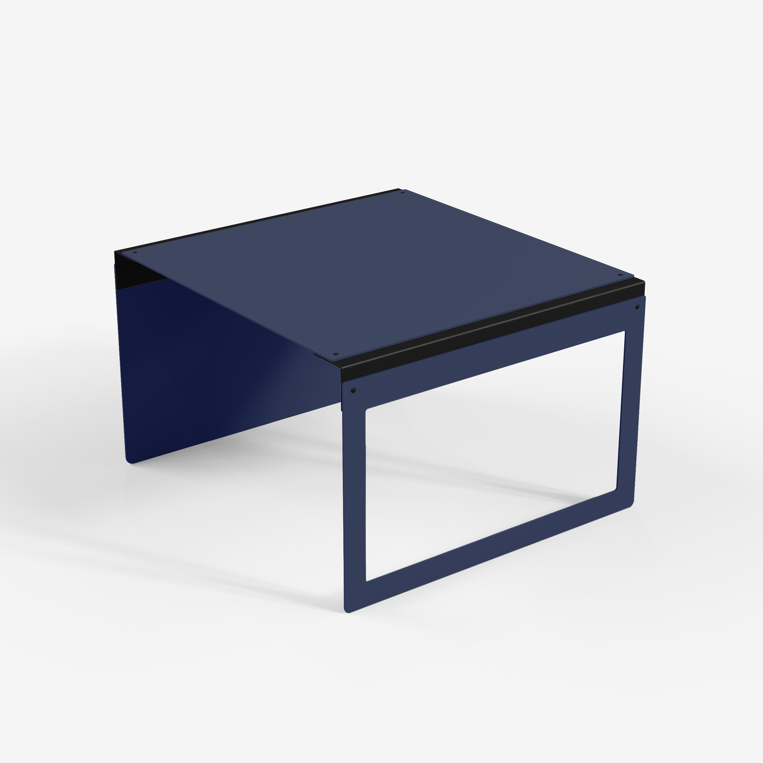 Connect - Coffee Table / XL (Frame/Square, Navy Blue)