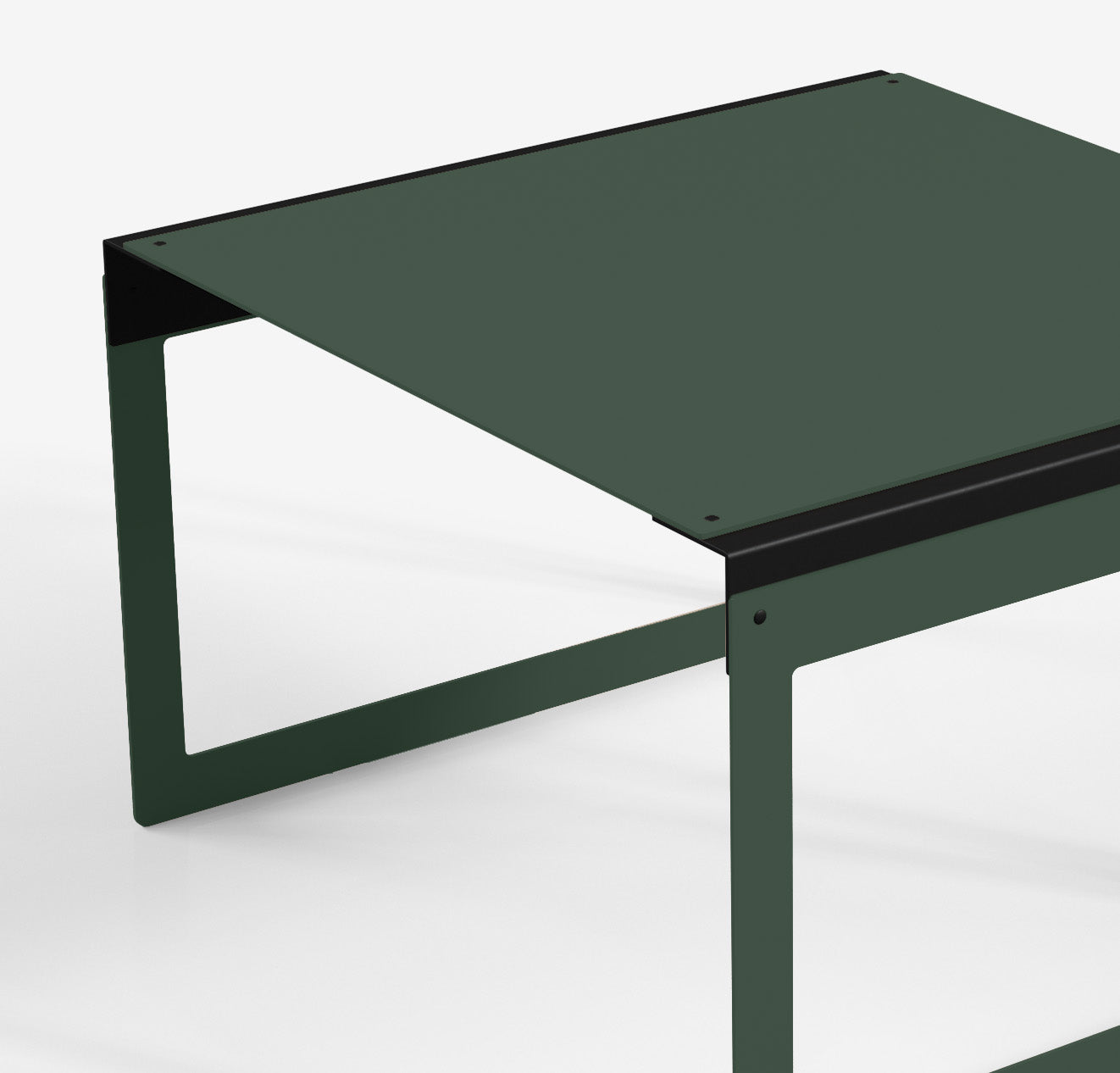 Connect - Coffee Table / XL (Frame, Moss Green)