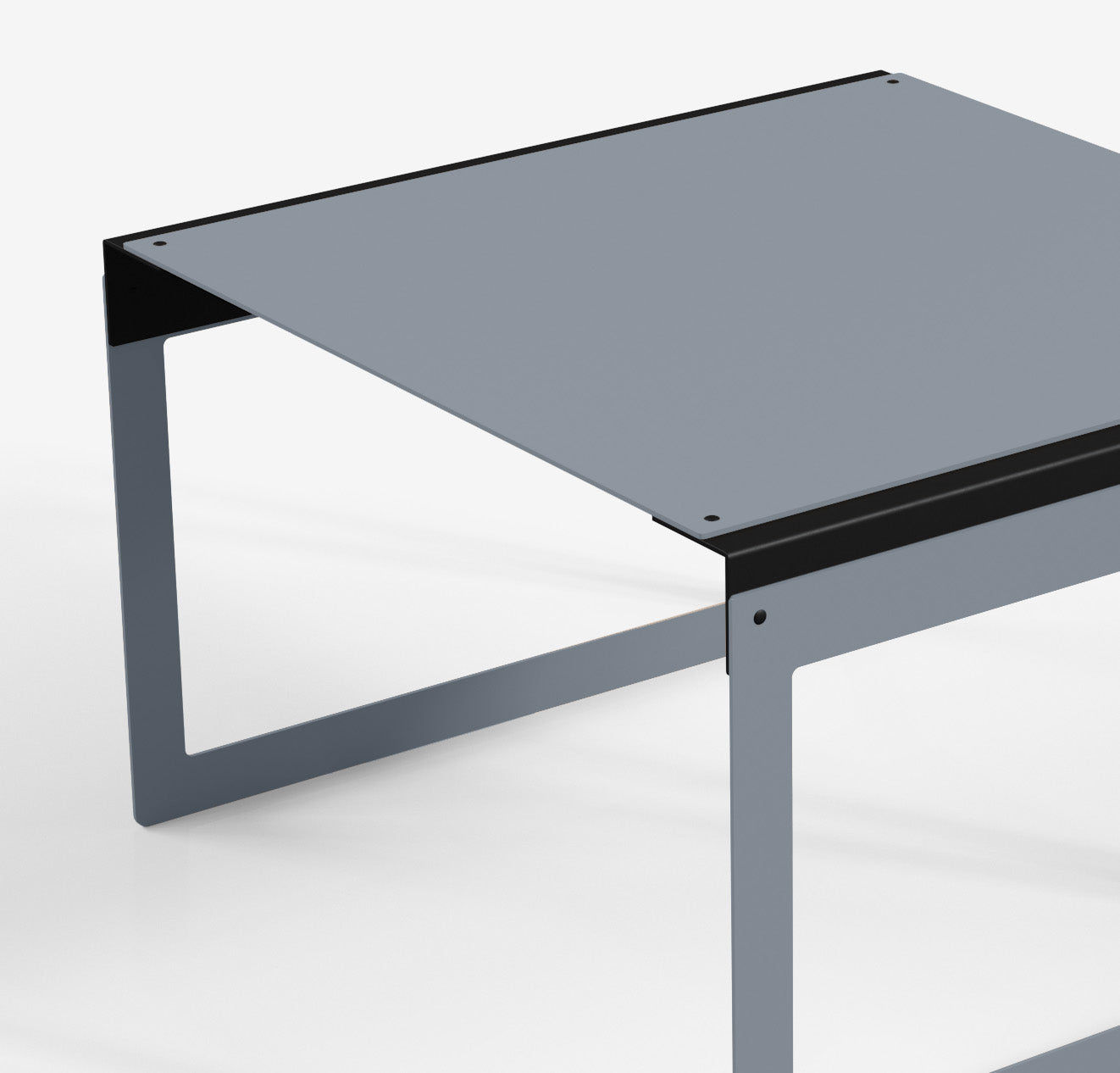 Connect - Coffee Table / XL (Frame, Denim Blue)