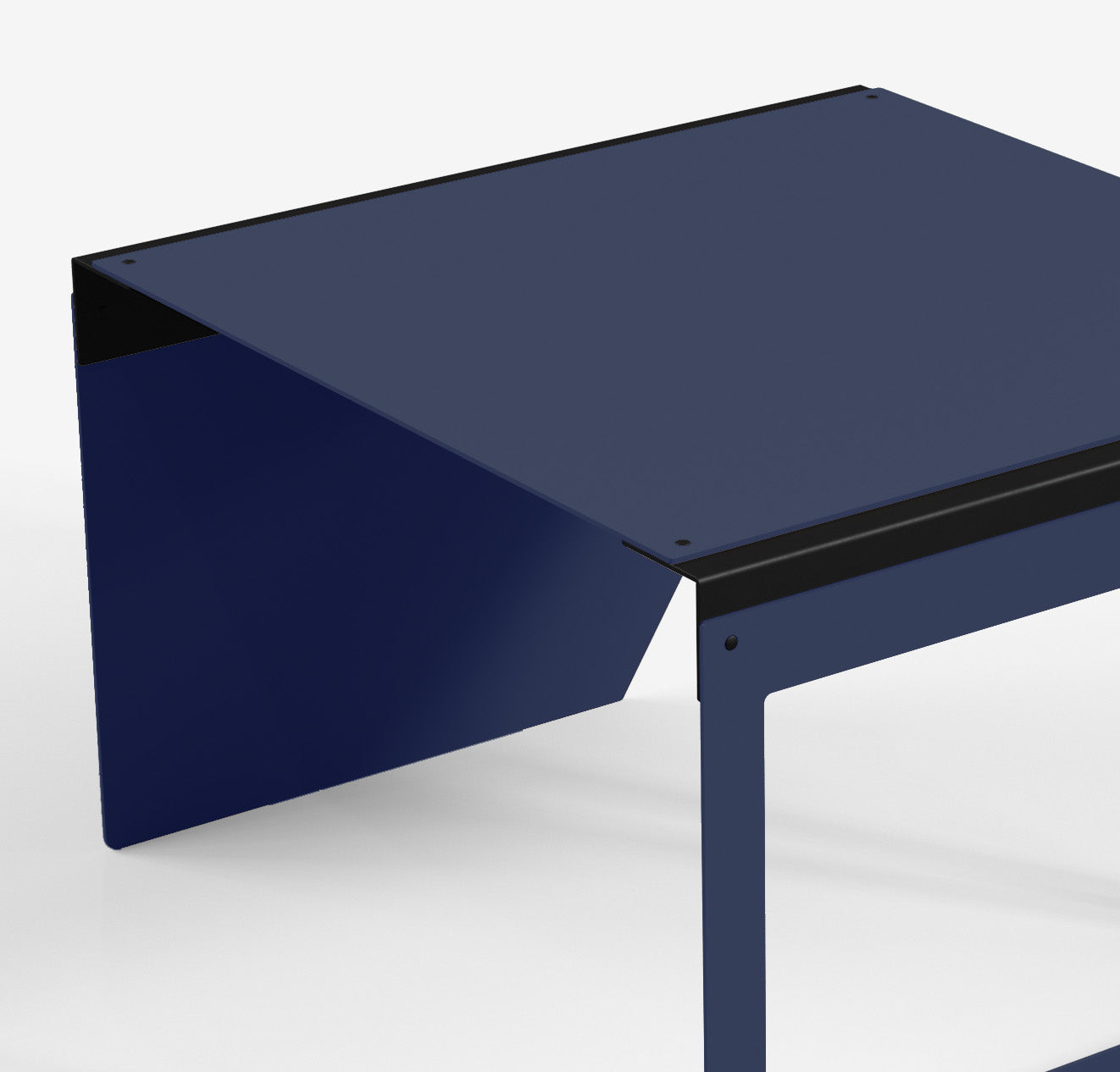 Connect - Coffee Table / XL (Frame/Angle, Navy Blue)