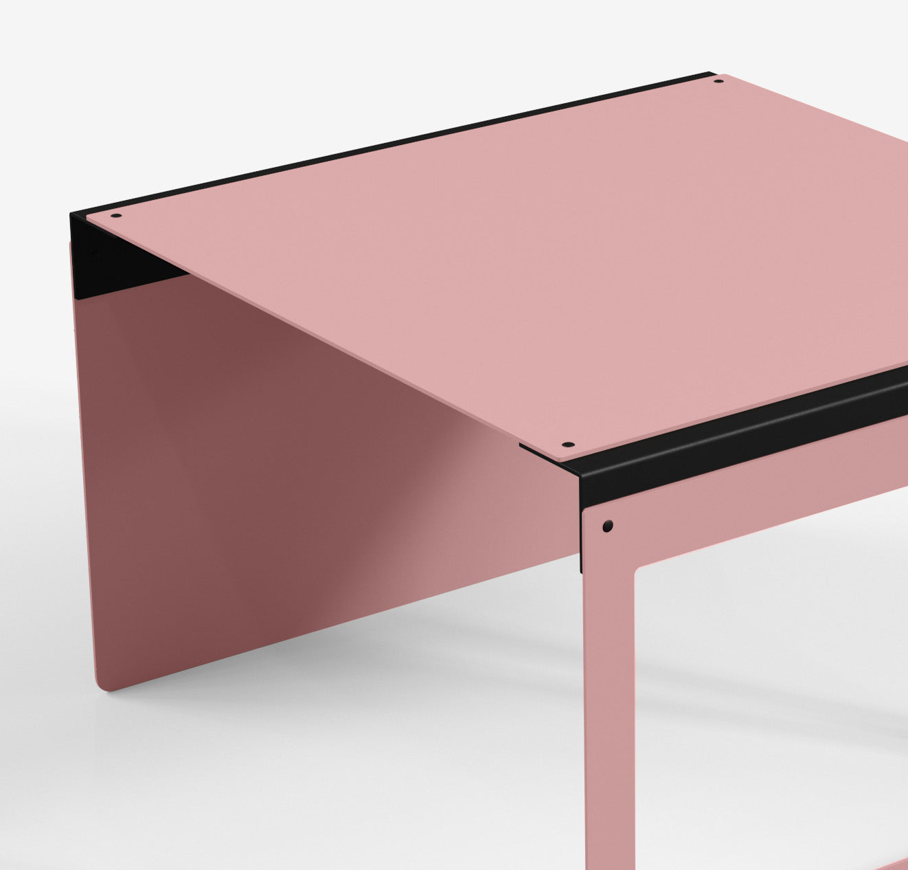Connect - Coffee Table / XL (Frame/Square, Pink)