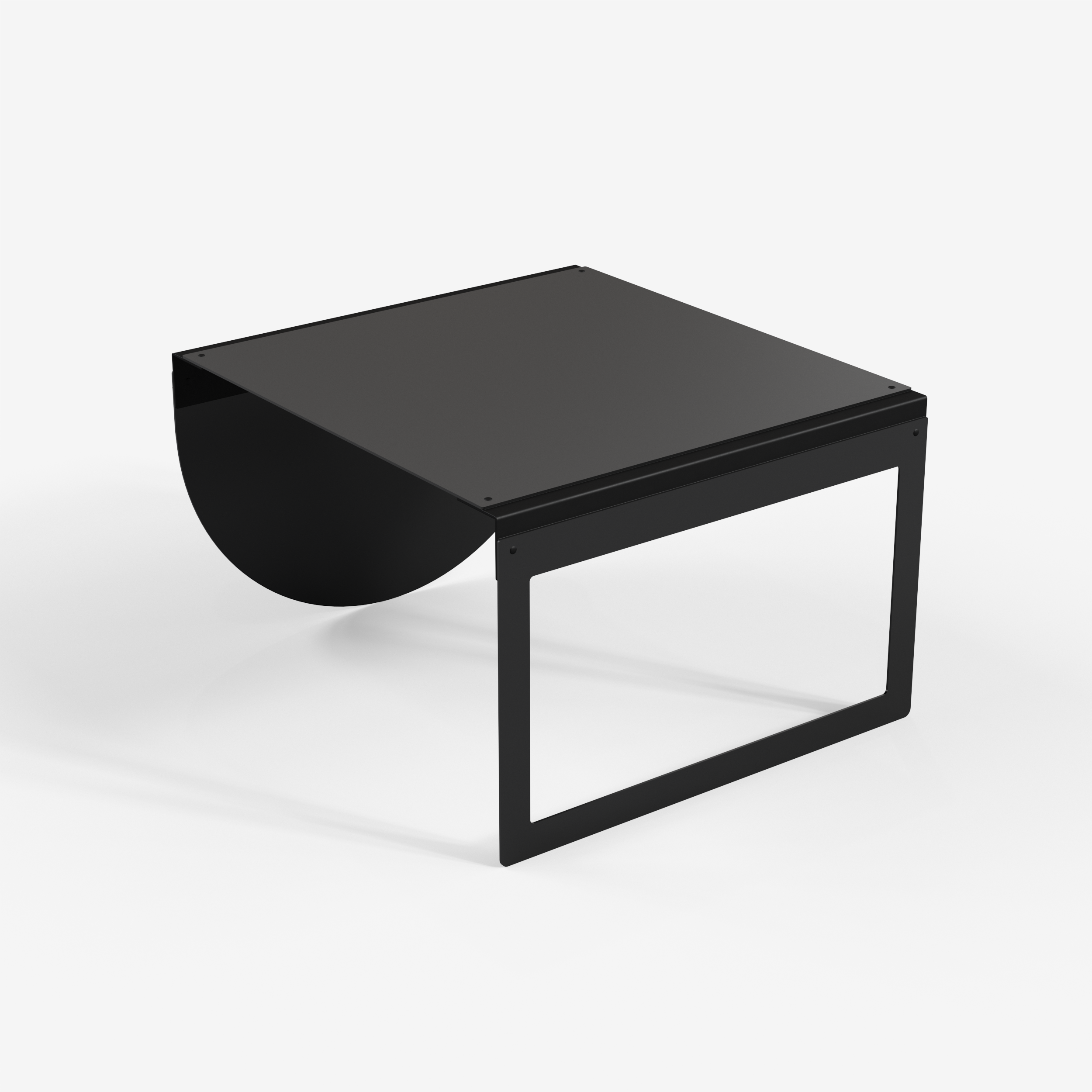Connect - Coffee Table / XL (Frame/Round, Black)