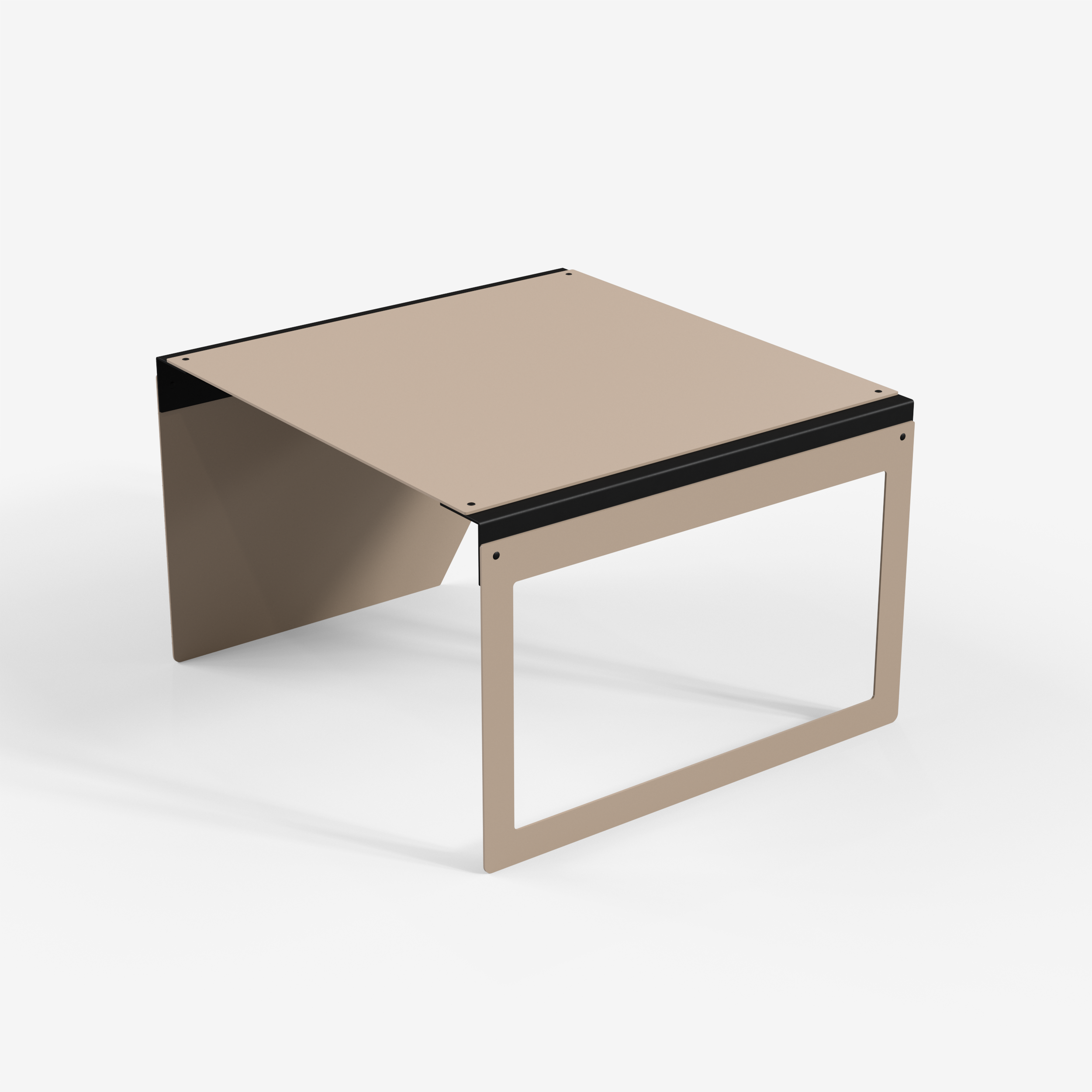 Connect - Coffee Table / XL (Frame/Angle, Beige)