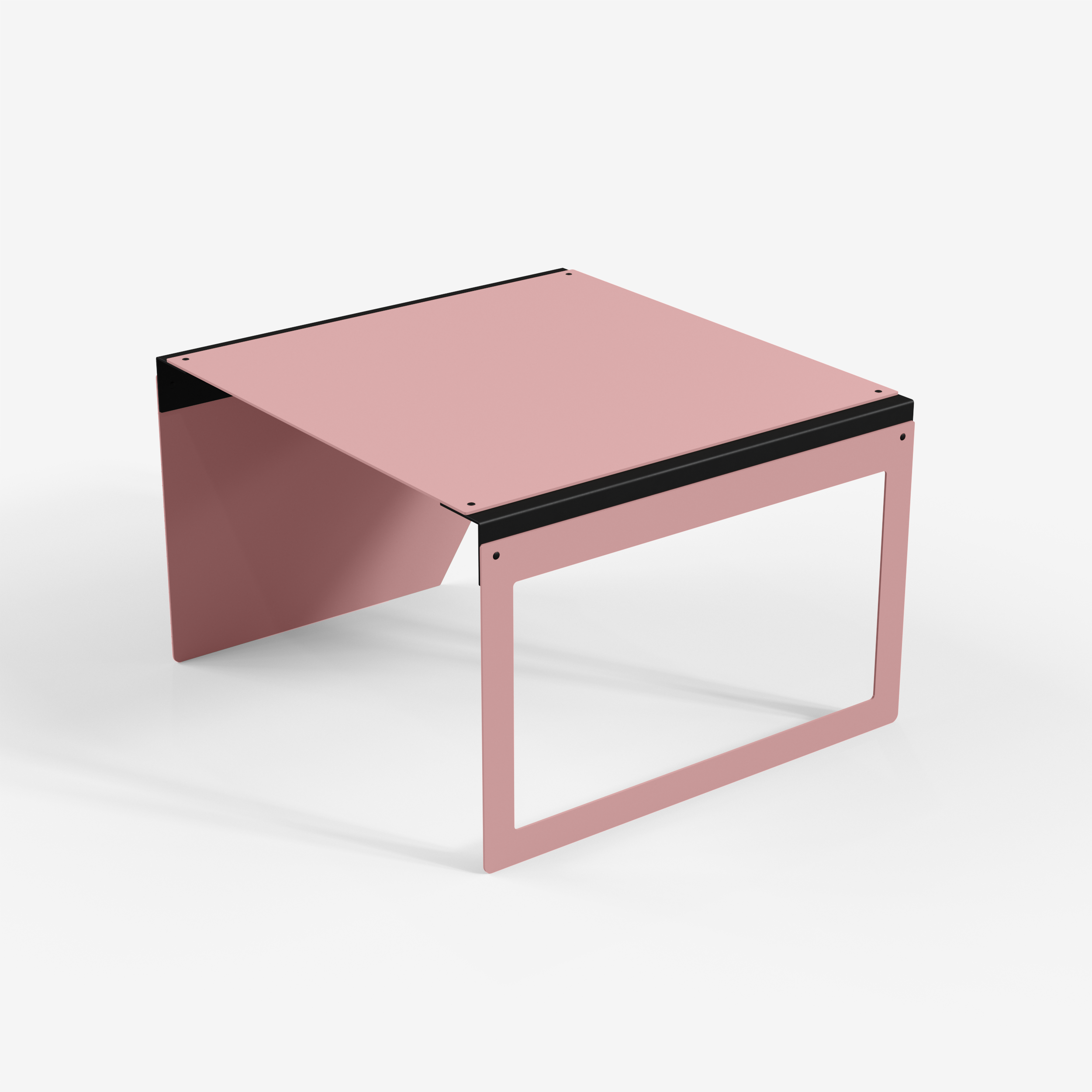 Connect - Coffee Table / XL (Frame/Angle, Pink)