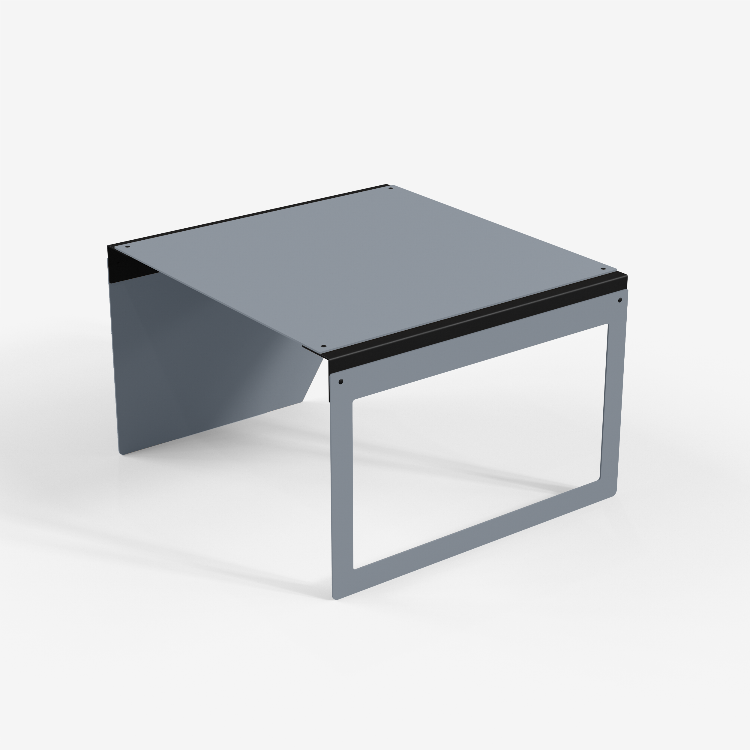 Connect - Coffee Table / XL (Frame/Angle, Denim Blue)