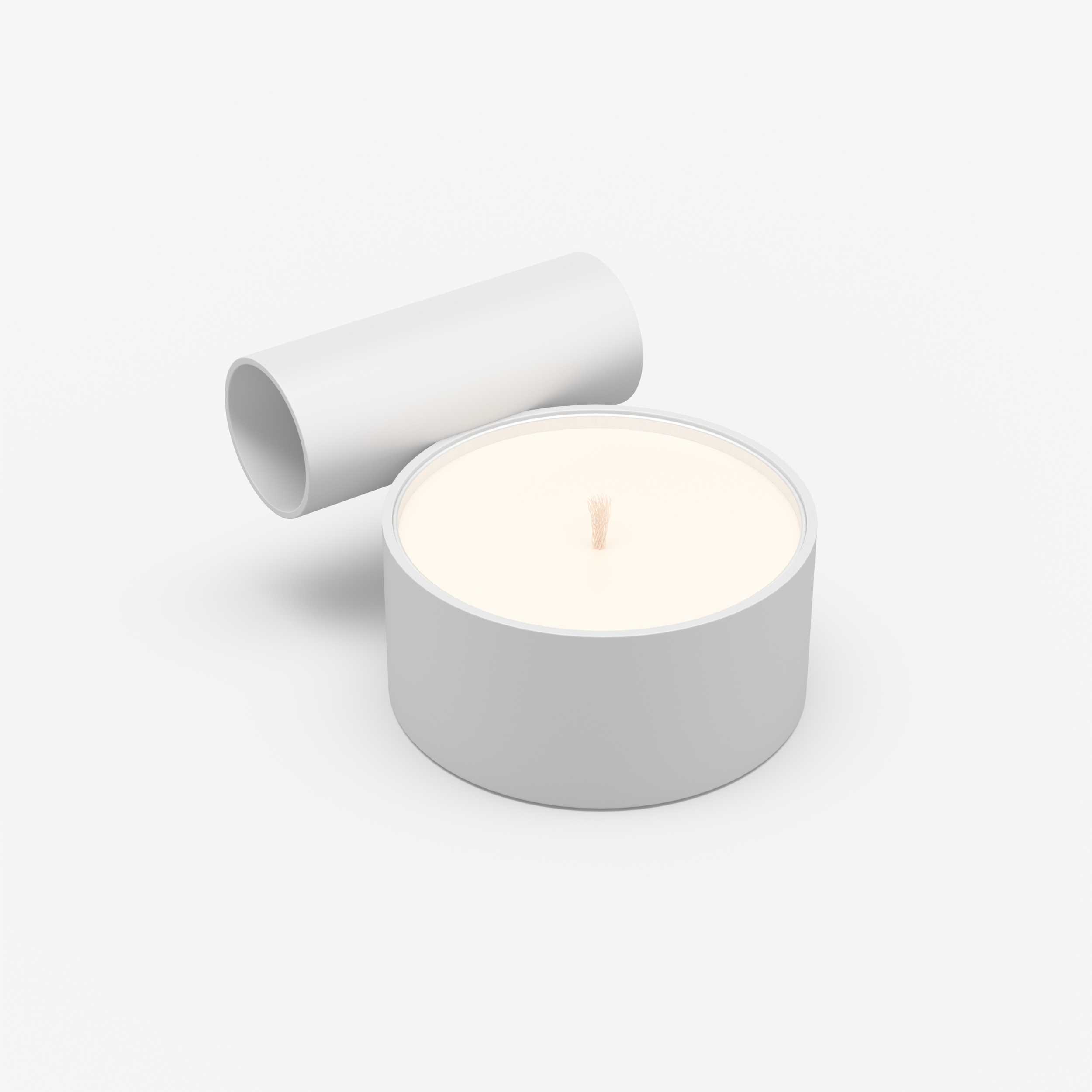 Split - Candle Holder (L, White)