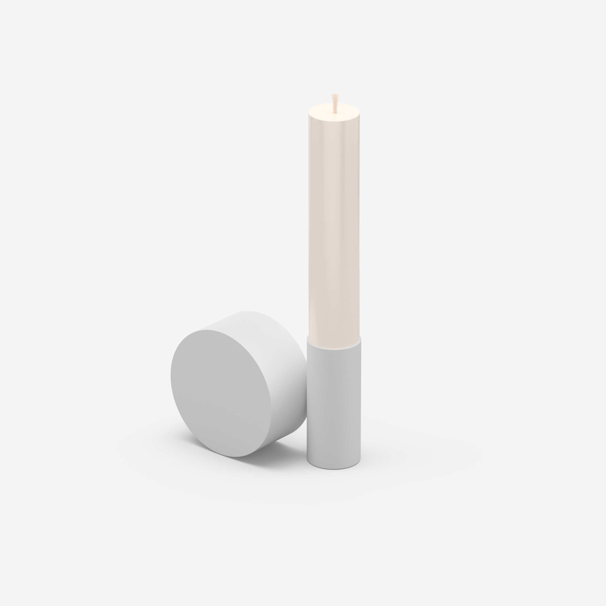 Split - Candle Holder (L, White)