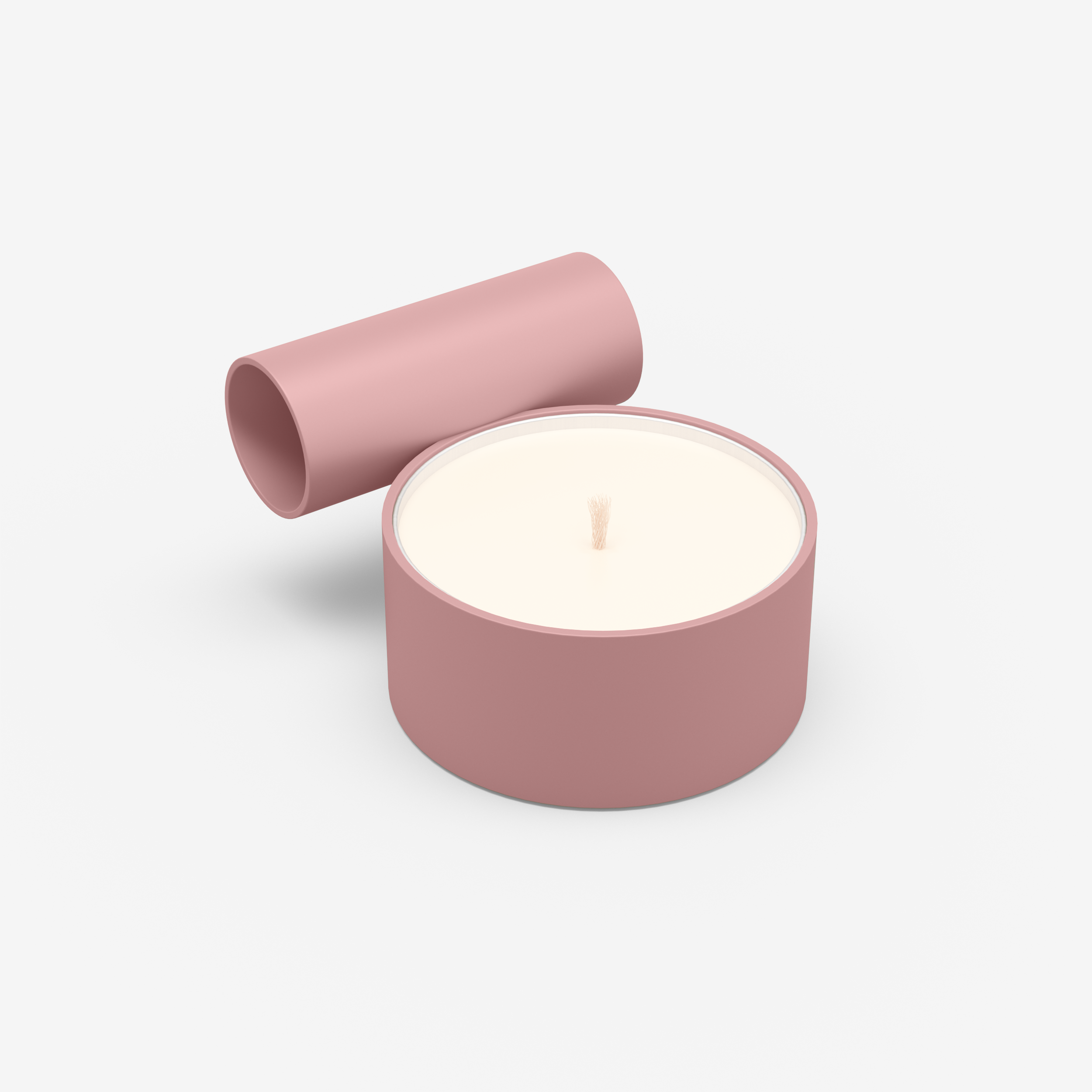 Split - Candle Holder (L, Pink)