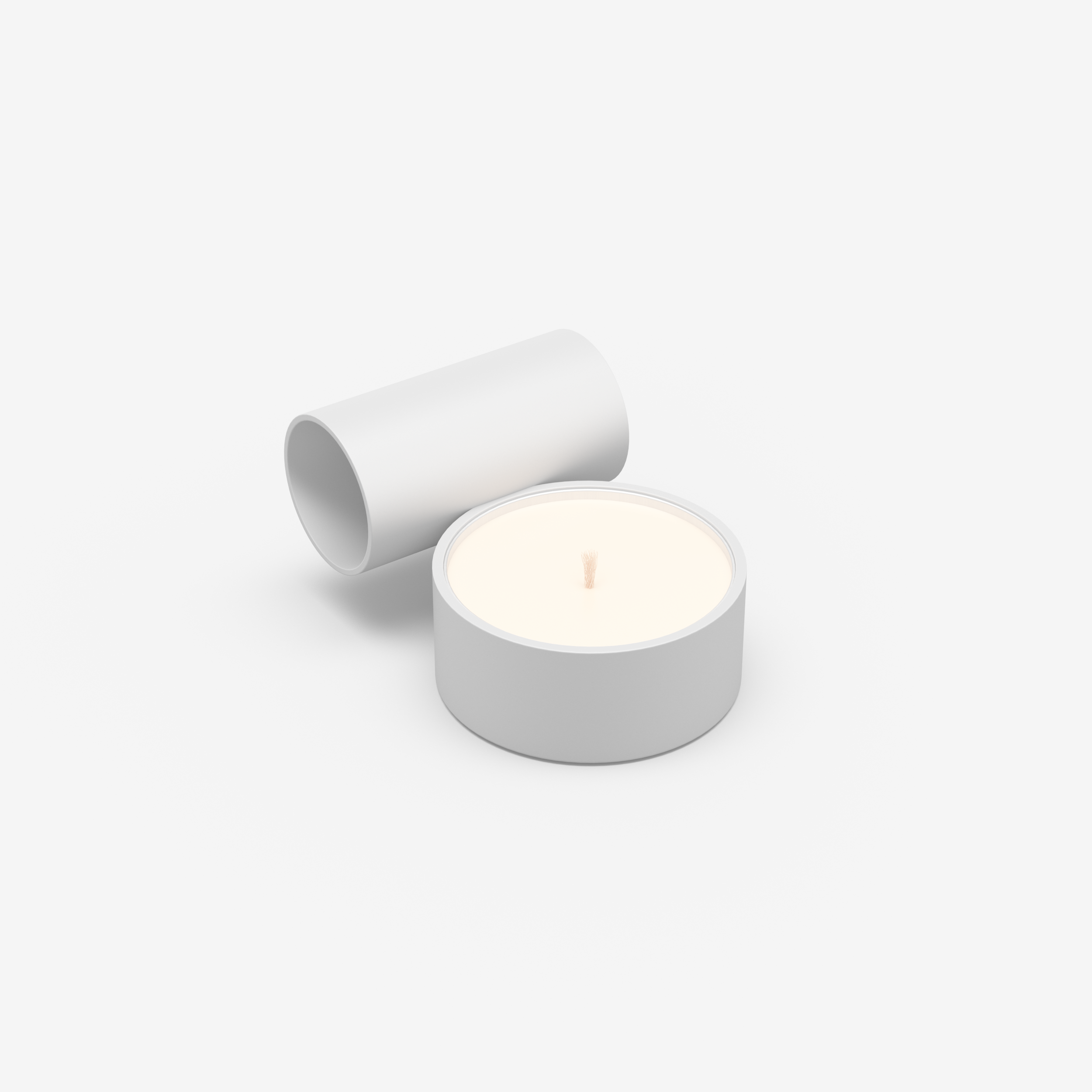 Split - Candle Holder (S, White)