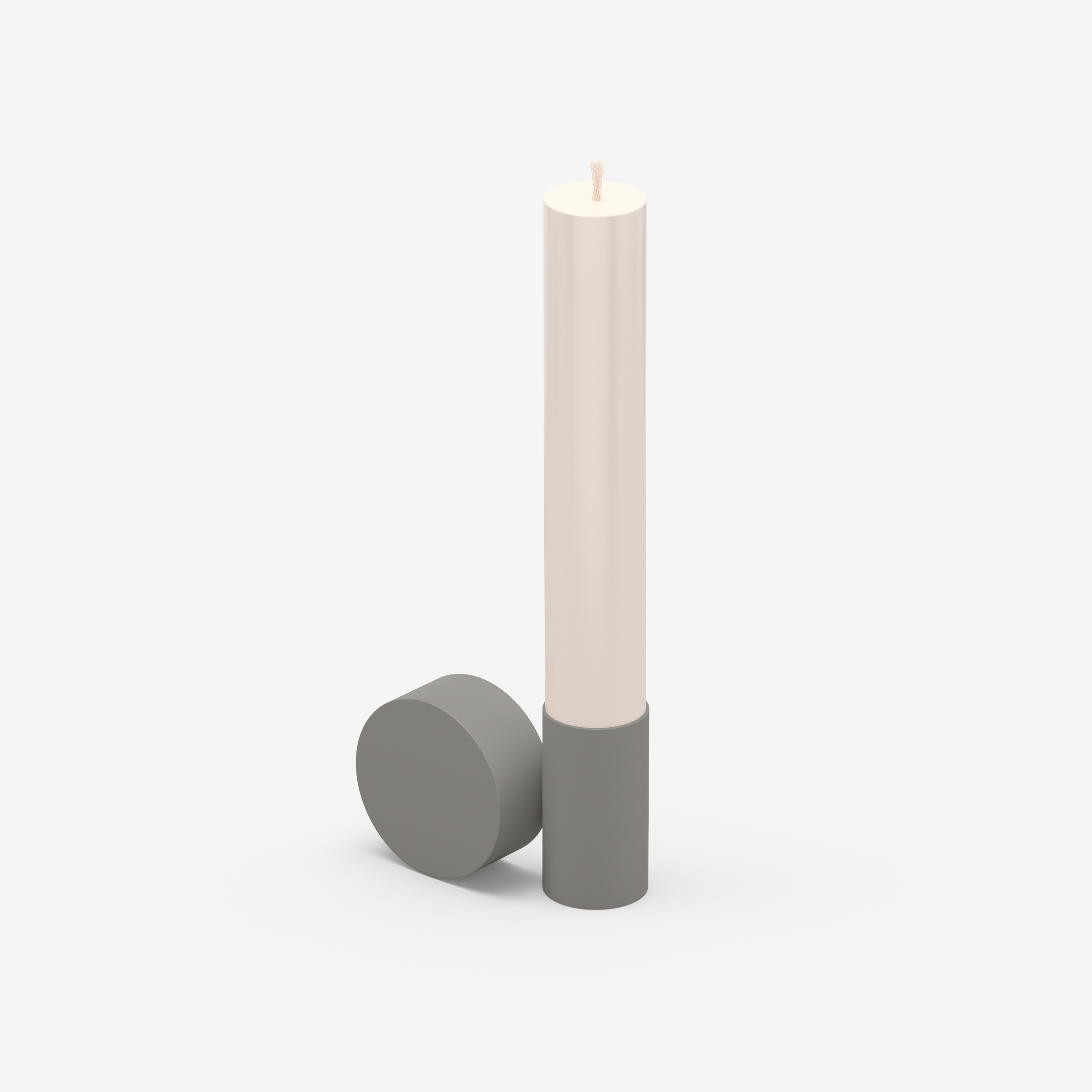 Split - Candle Holder (S, Taupe)