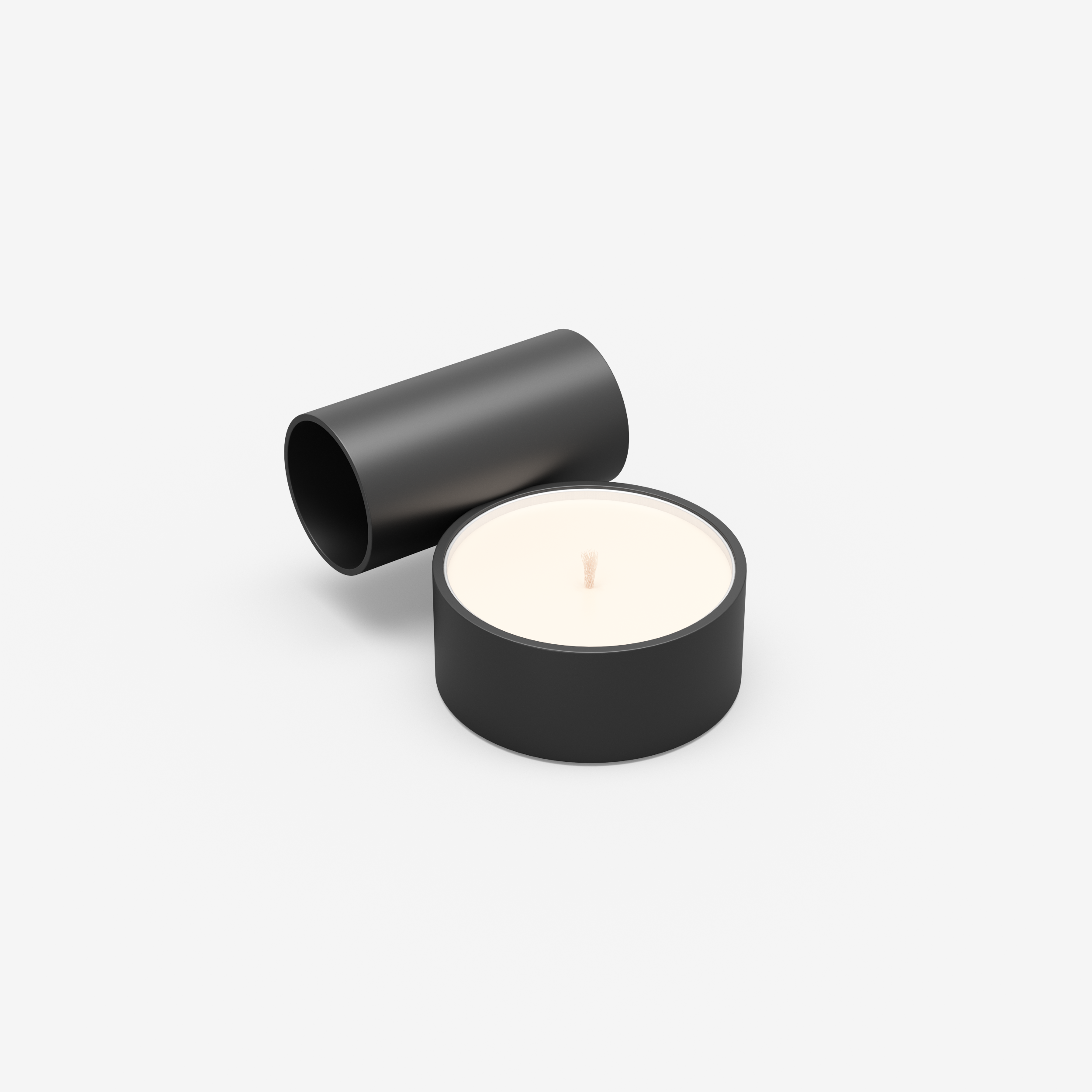 Split - Candle Holder (S, Black)