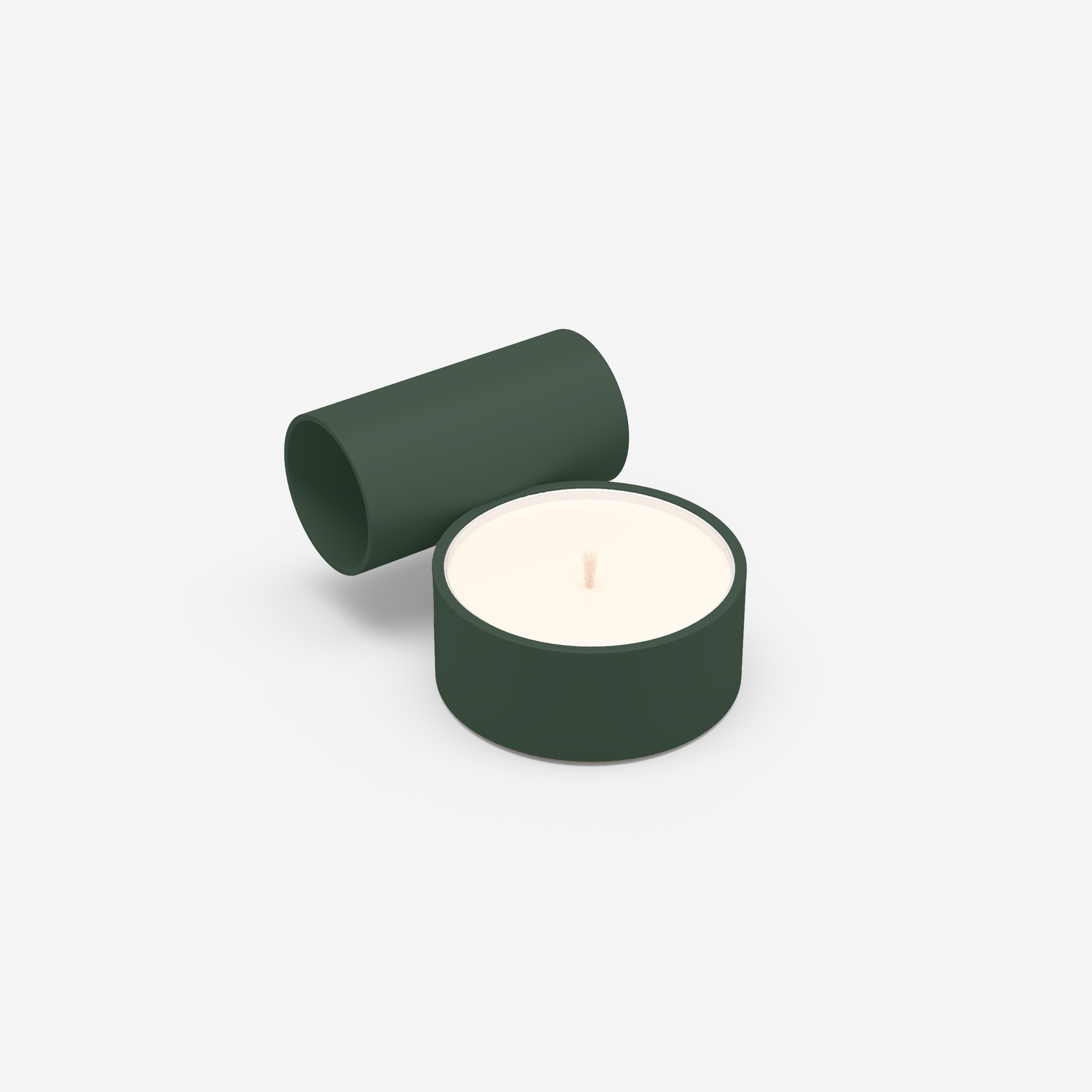 Split - Candle Holder (S, Moss Green)