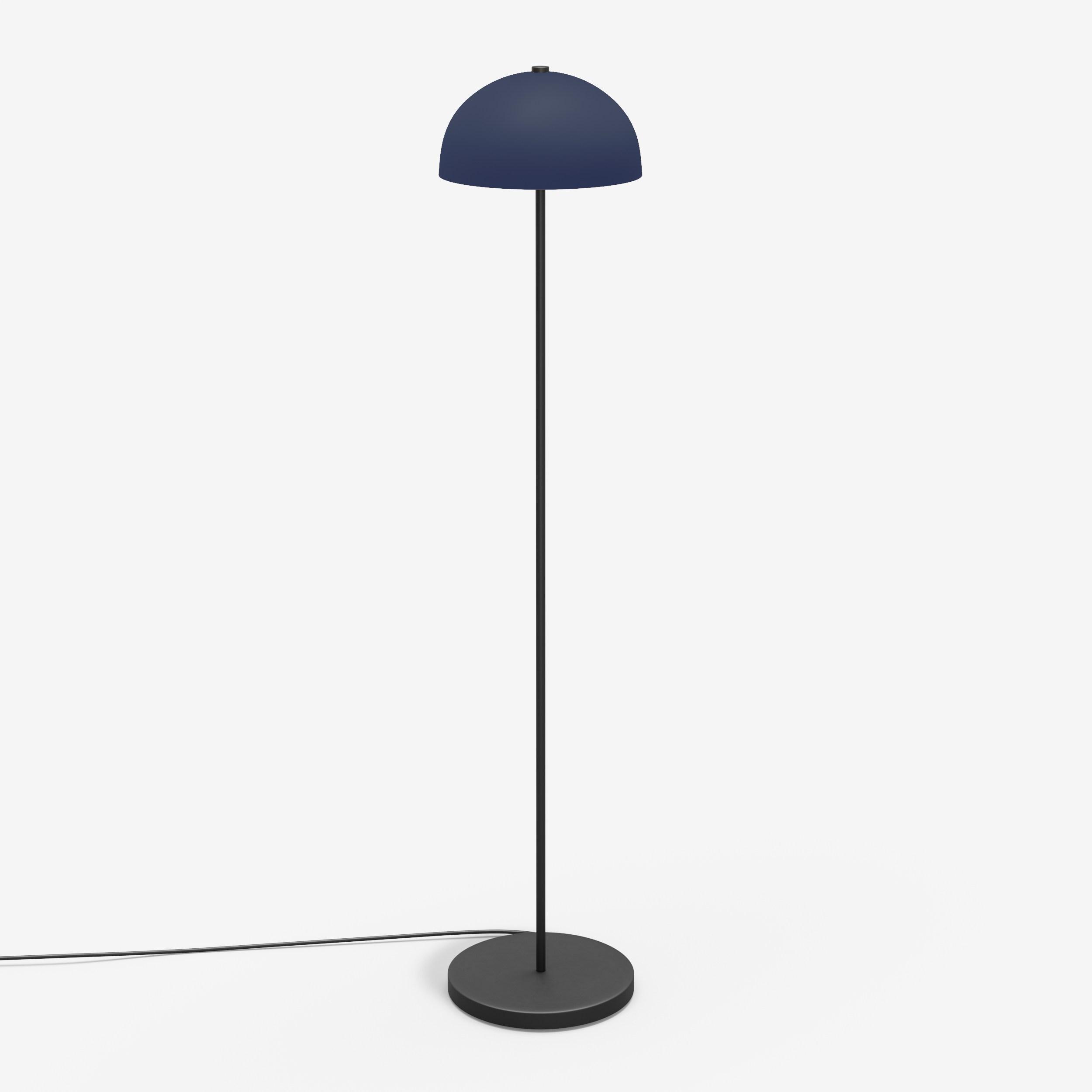 Switch - Floor Lamp (Bowl L, Navy Blue)