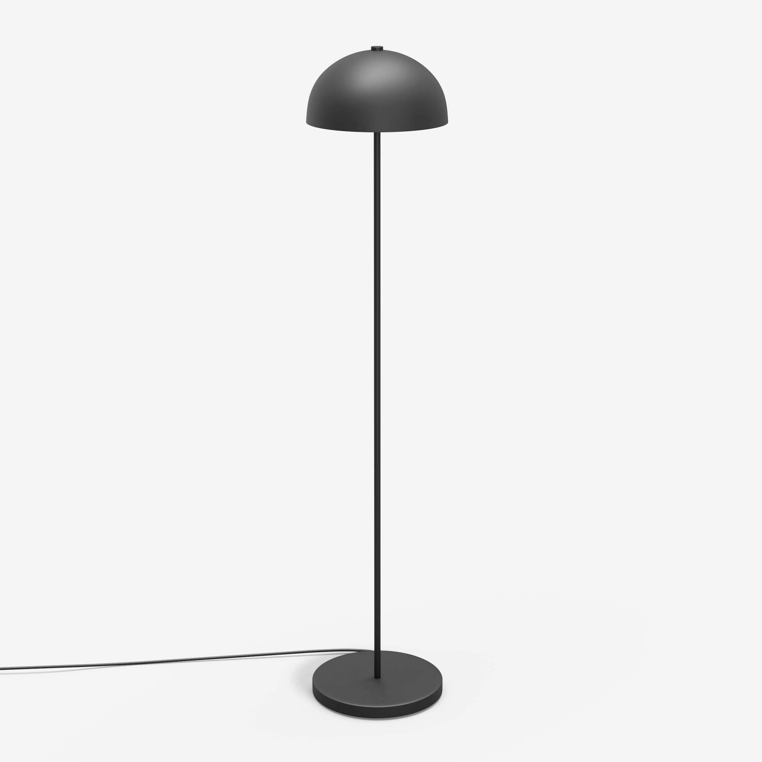 Switch Floor Lamp Bowl L Black